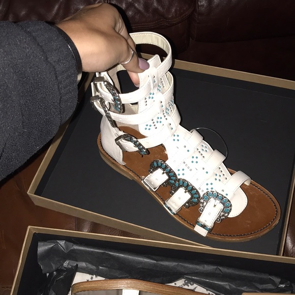 Zadig and Voltaire sandals all leather new in box - Picture 2 of 8